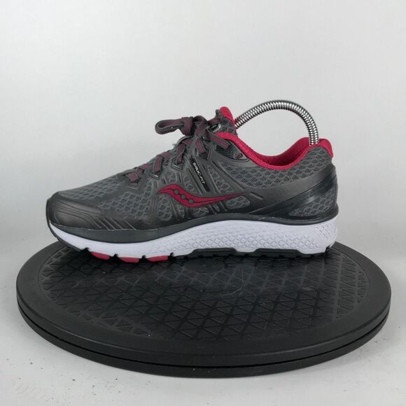 Saucony Echelon 6 Gray/Pink Athletic Running Shoes S10384-1 Women’s Size 8 - Picture 9 of 12